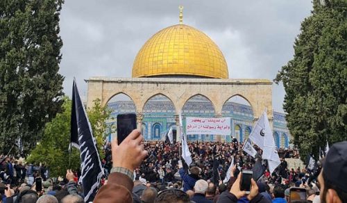 The Blessed Land Palestine An Appeal from Al-Aqsa to the Ummah and Its Armies on the 101st Anniversary of the Destruction of the Khilafah